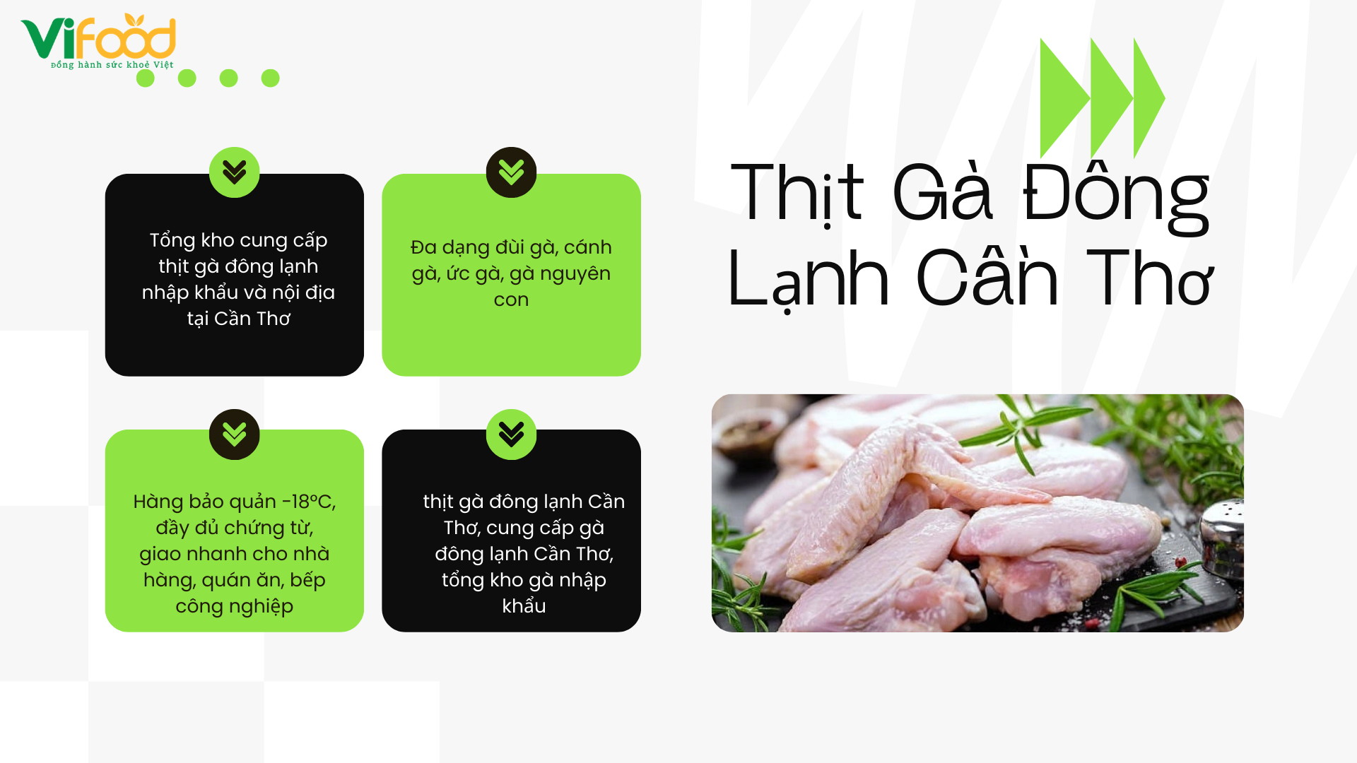 Thịt Gà Đông Lạnh Cần Thơ Giá Sỉ – Tổng Kho Giao Nhanh 24H