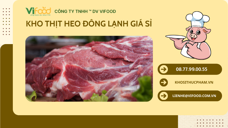 Kho thịt heo đông lạnh tại Đồng Nai