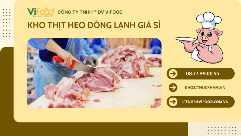 Thịt heo nhập khẩu giá sỉ Vũng Tàu
