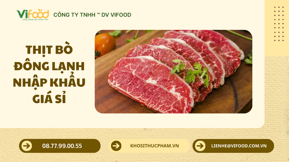 Địa chỉ bán thịt bò đông lạnh tại Tây Ninh