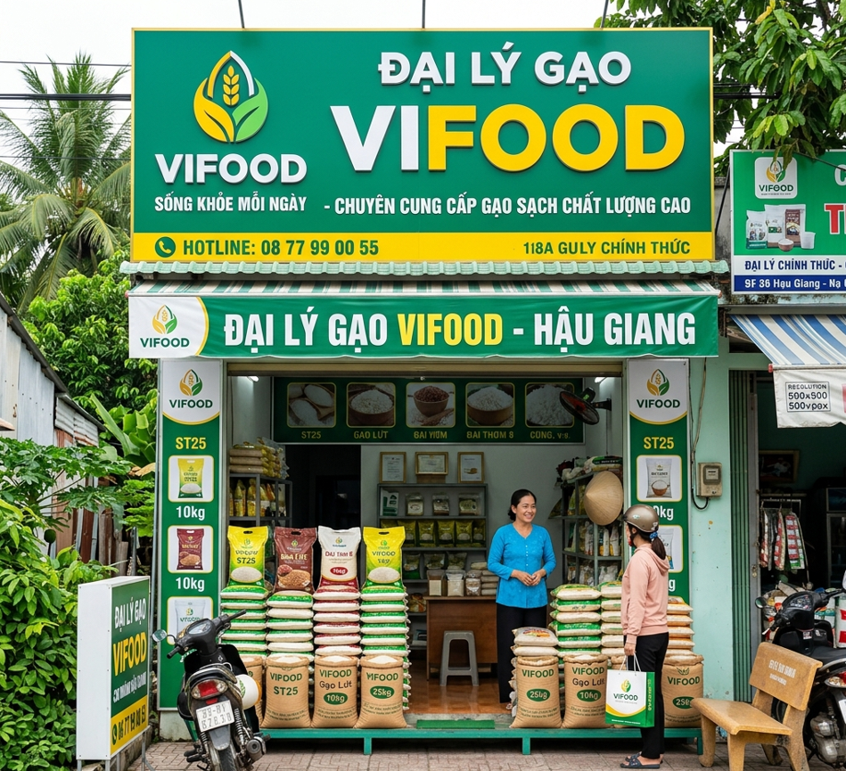 gạo hậu giang giá sỉ