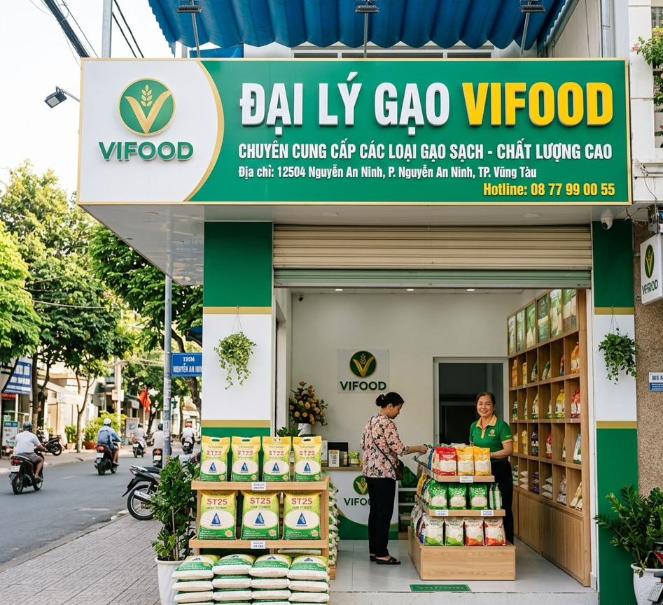 nhà phân phối gạo bà rịa vũng tàu giá sỉ