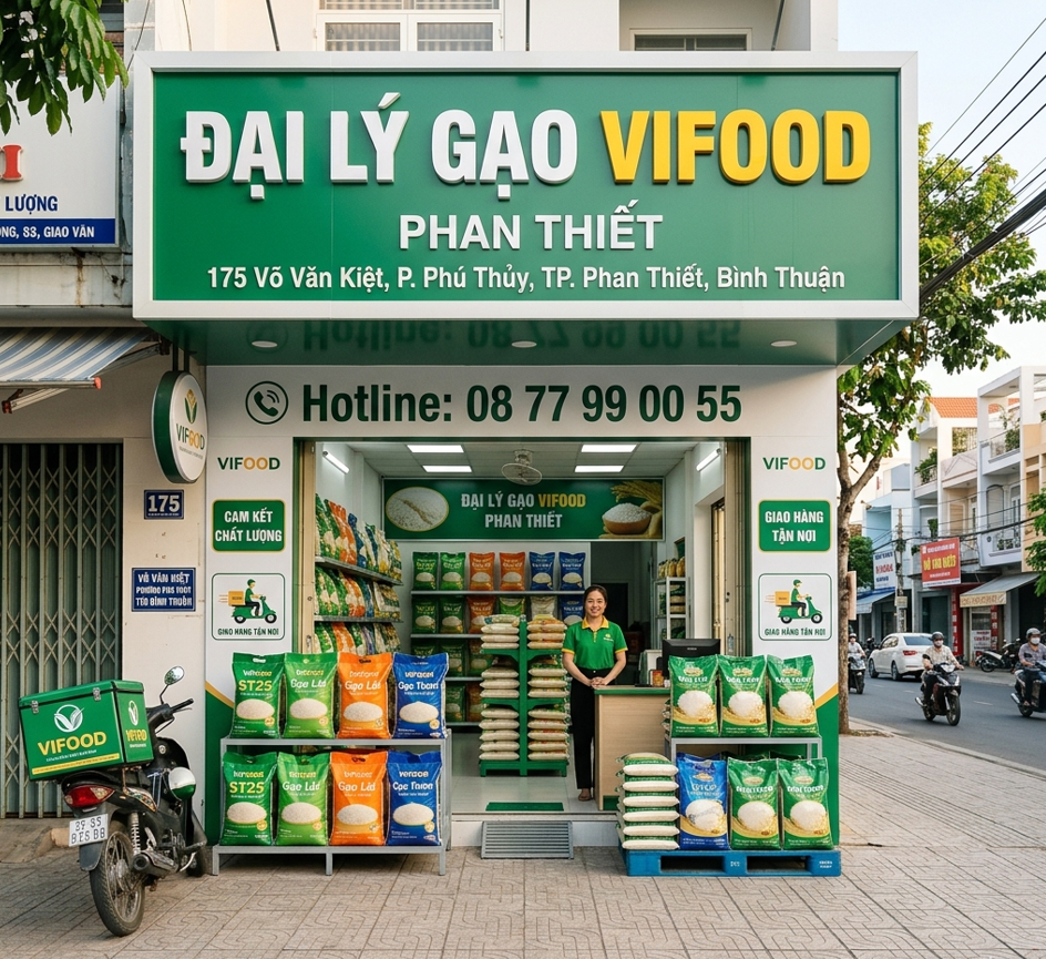 Đại lý bán gạo uy tín, chất lượng nhất tỉnh Bình Thuận