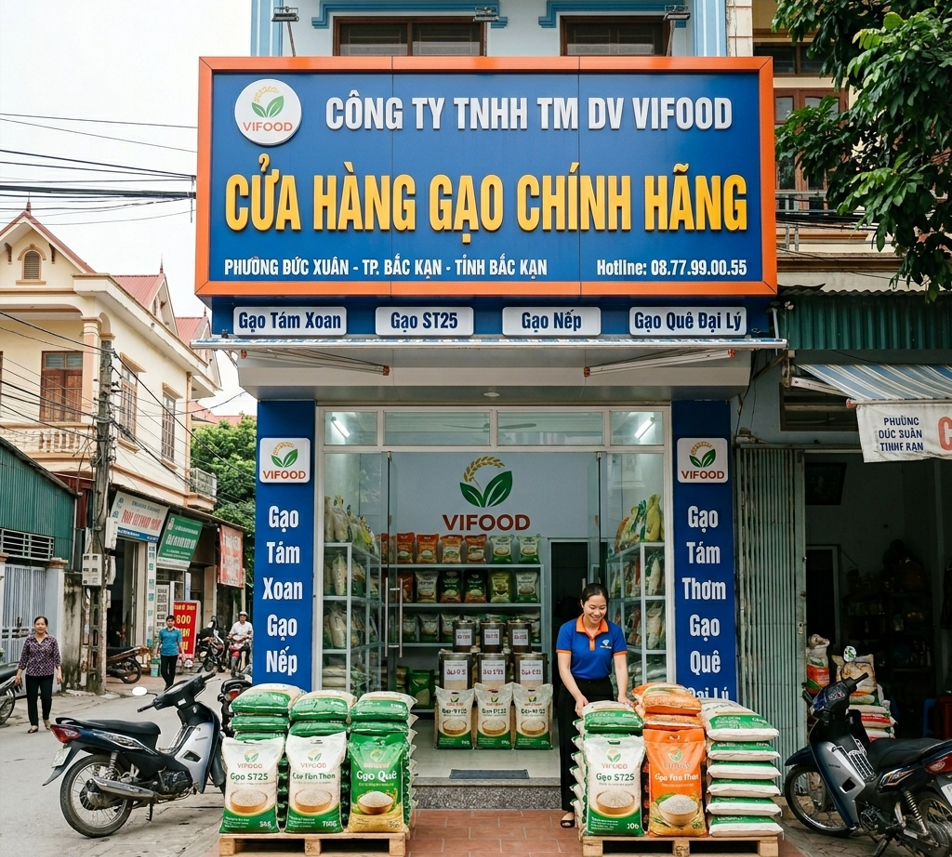đại lý gạo bắc kạn giá sỉ