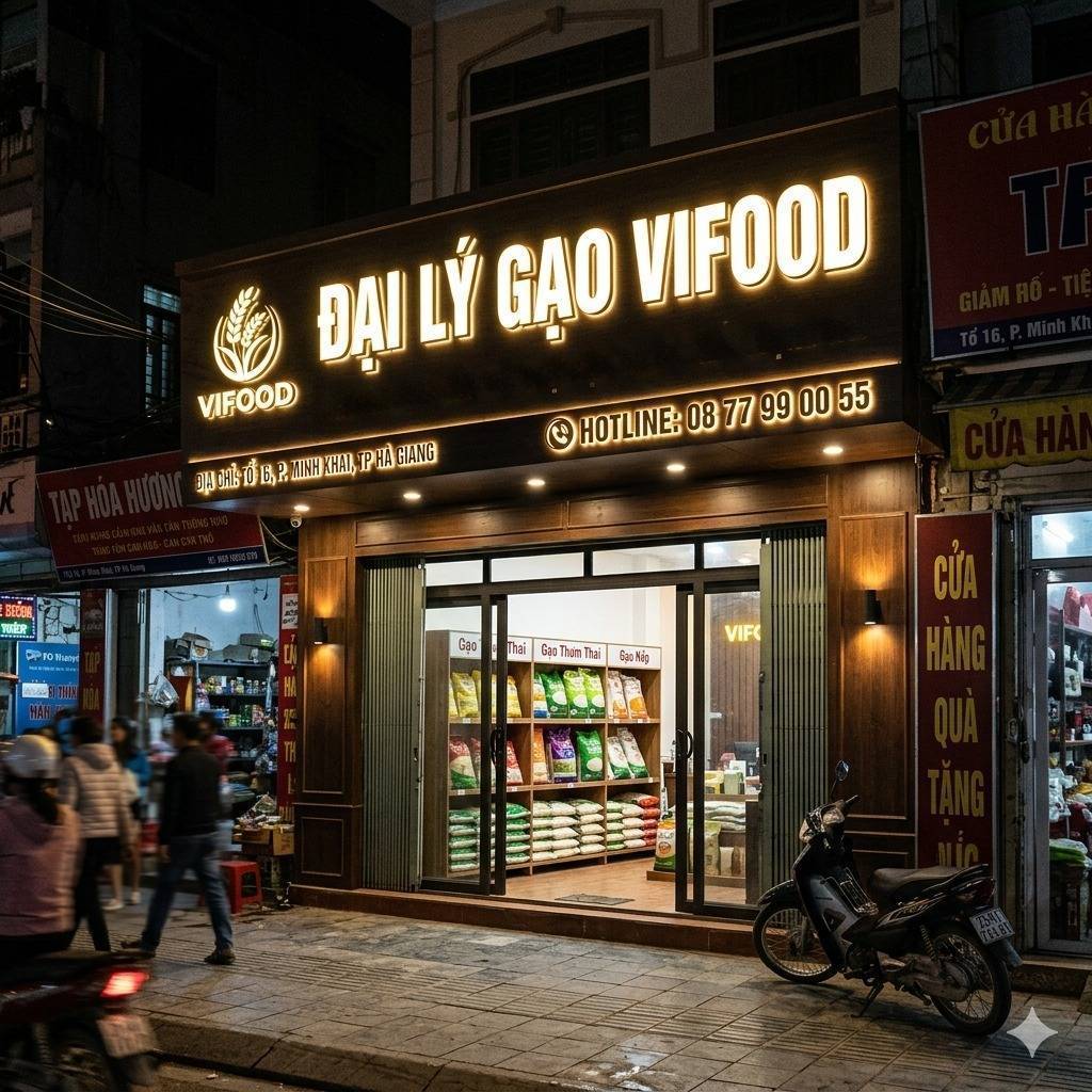 Đại Lý Gạo VIFOOD Hà Giang | Gạo Ngon Chính Hãng – Giá Sỉ Tốt