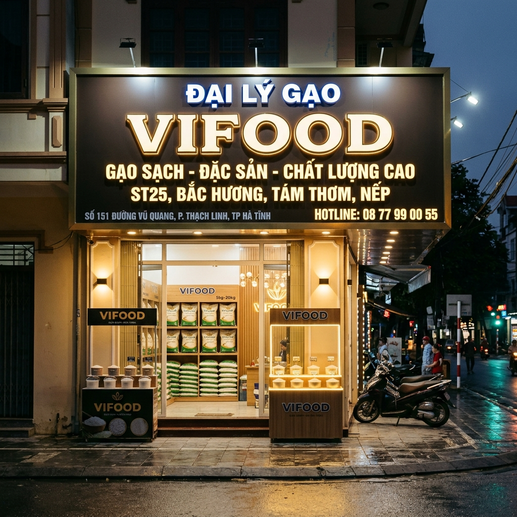 đại lý gạo hà tĩnh giá sỉ