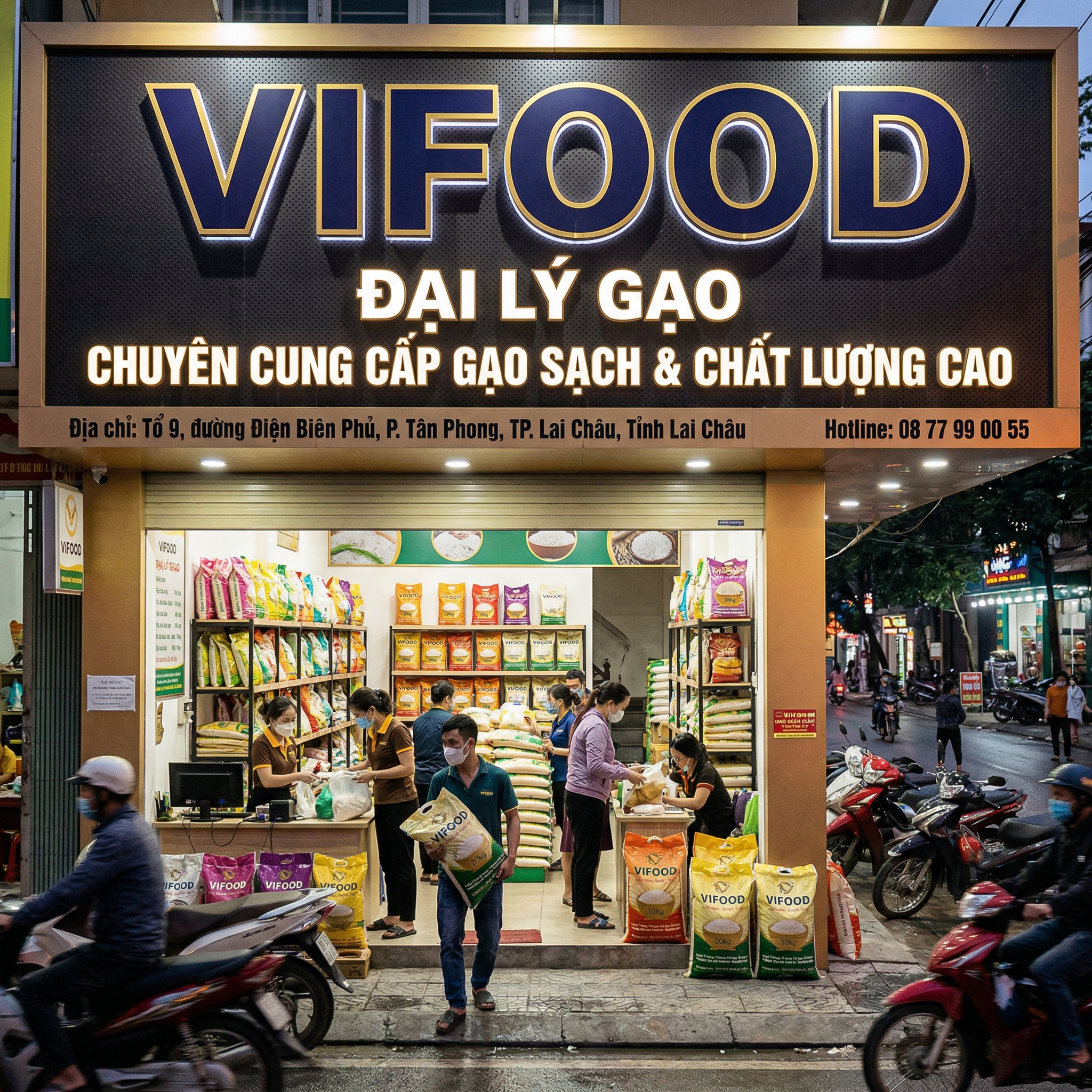 Nguồn Nhập Gạo Lai Châu – Cung Cấp Gạo Giá Sỉ Tận Gốc Cho Đại Lý 2026