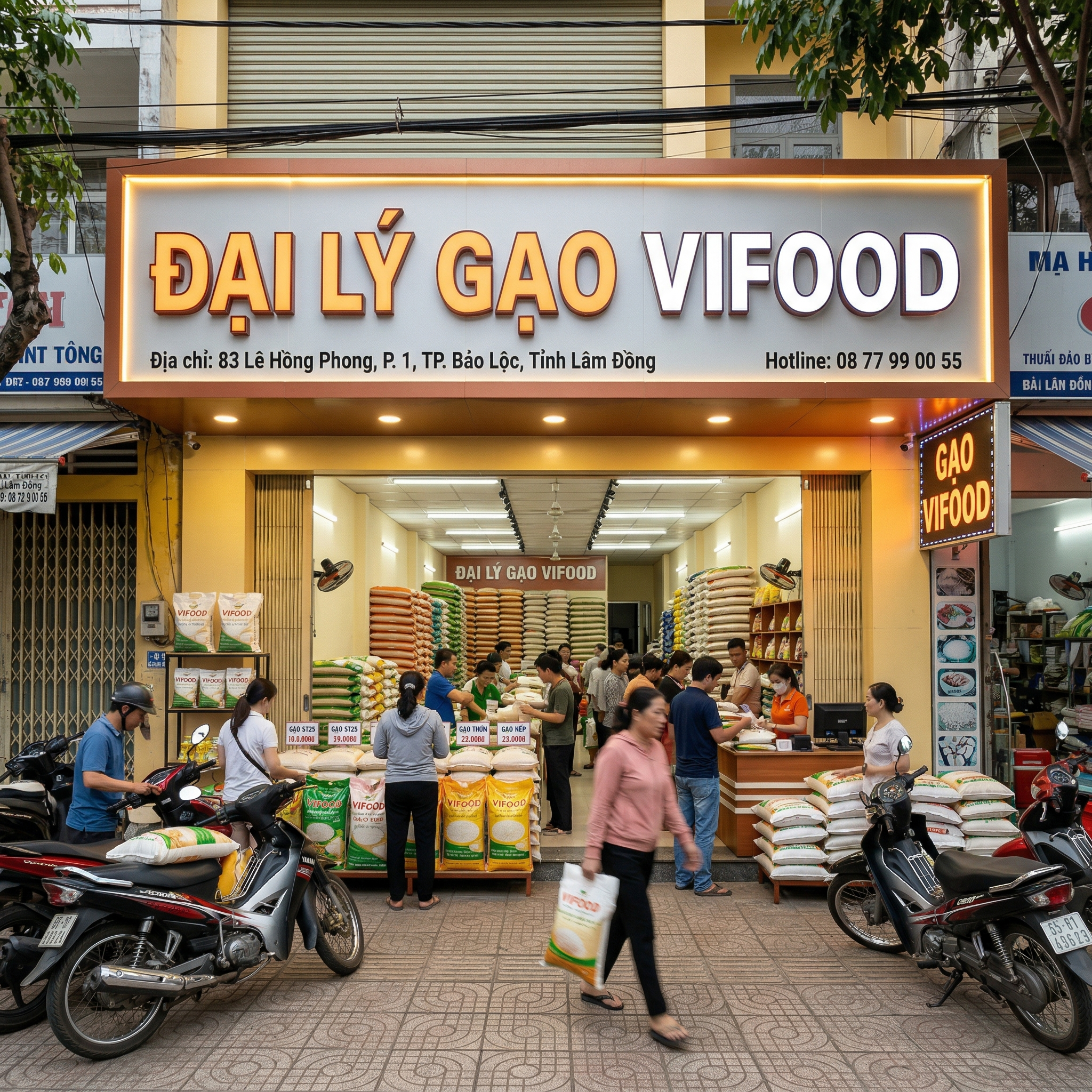 đại lý gạo lâm đồng giá sỉ đà lạt