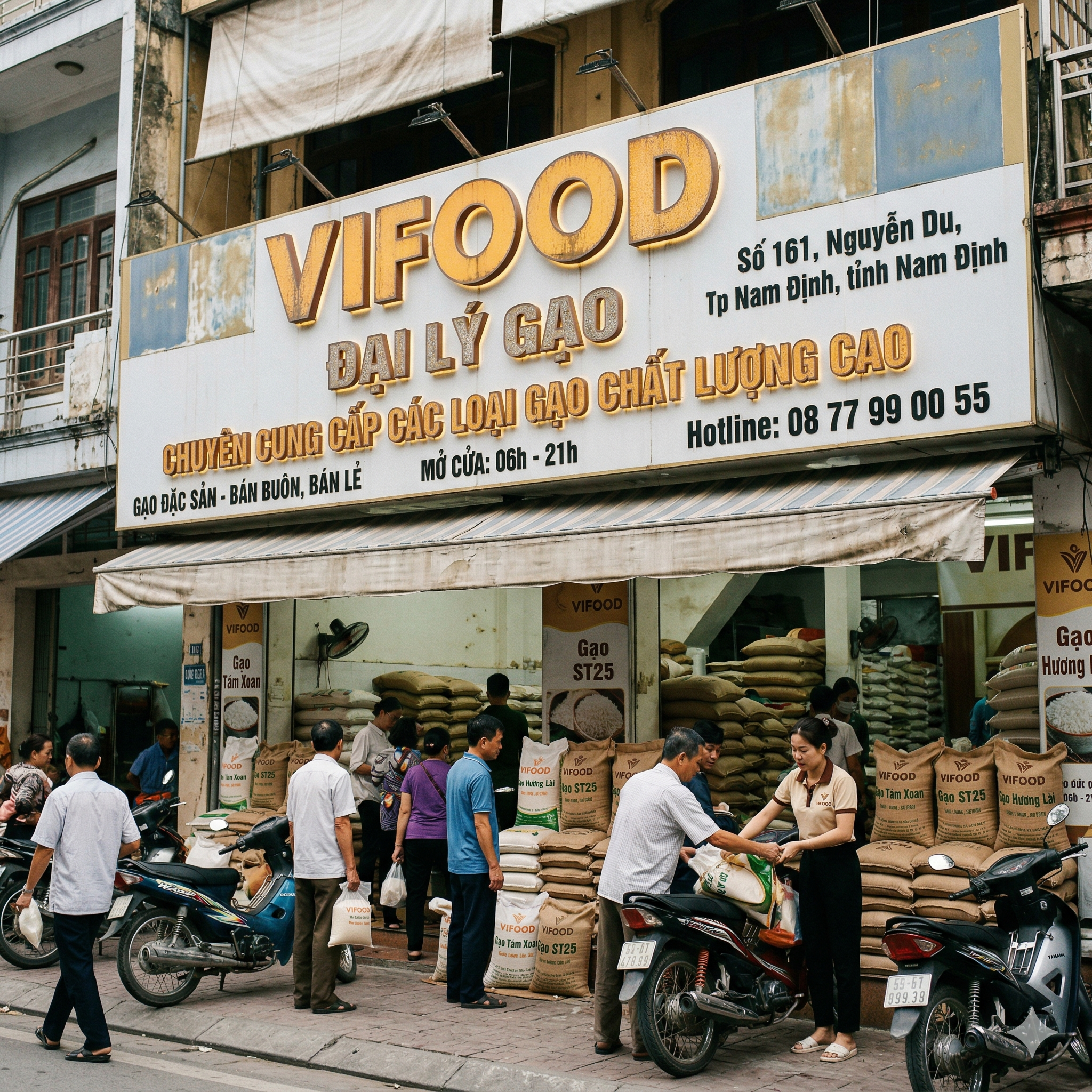 Nguồn Sỉ Gạo Nam Định – Gạo Sạch Chuẩn Xuất Khẩu, Giá Sỉ Tận Gốc 2026