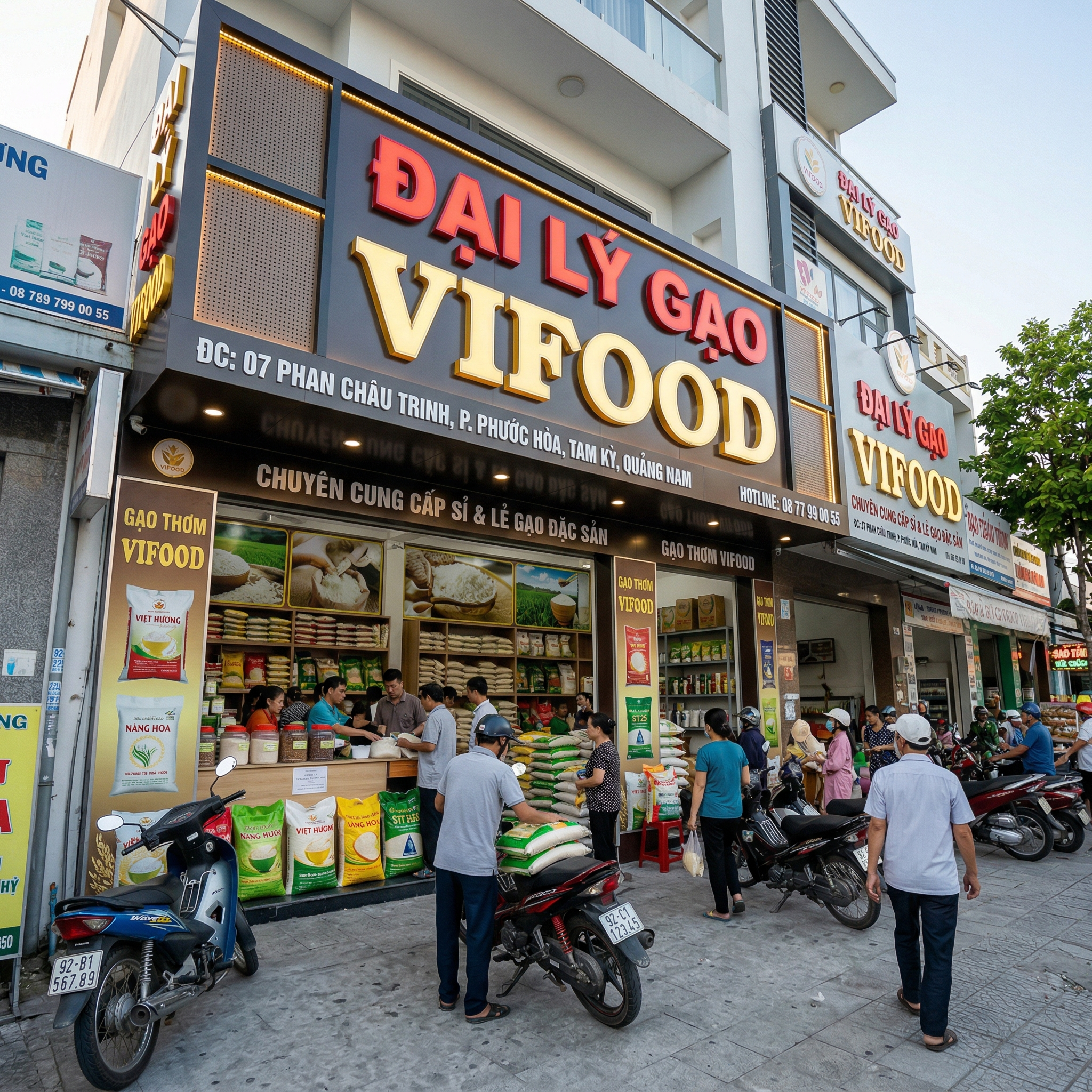 đại lý gạo quảng nam giá sỉ