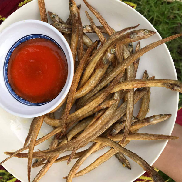 món ăn từ khô cá kèo