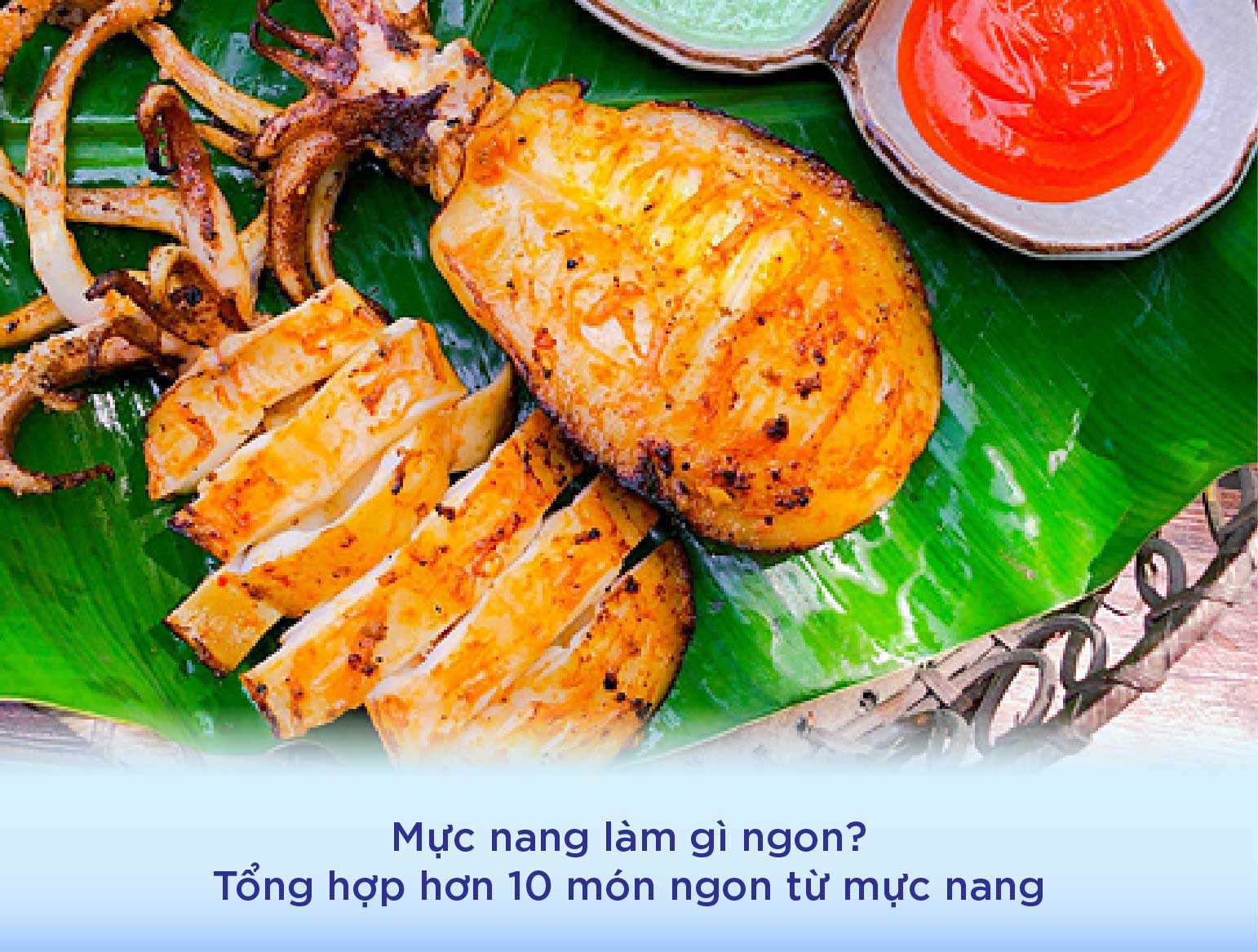 món ăn từ mực nang tươi