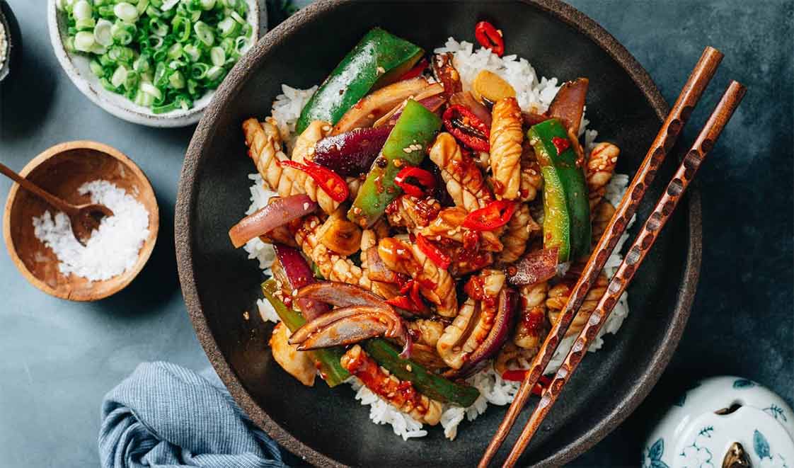 món ăn từ mực nang đông lạnh