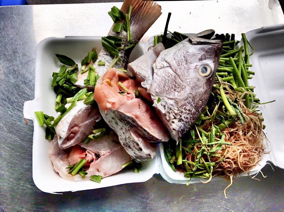 lẩu cá hồng biển