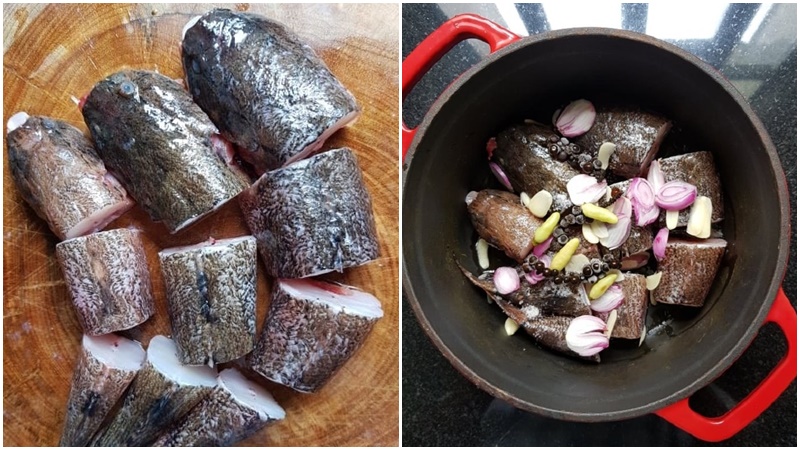 cá bống tượng kho tộ