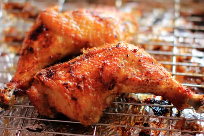 đùi gà nướng muối ớt