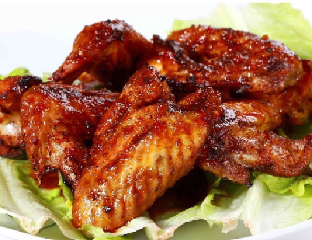 đầu chóp cánh gà nướng muối ớt