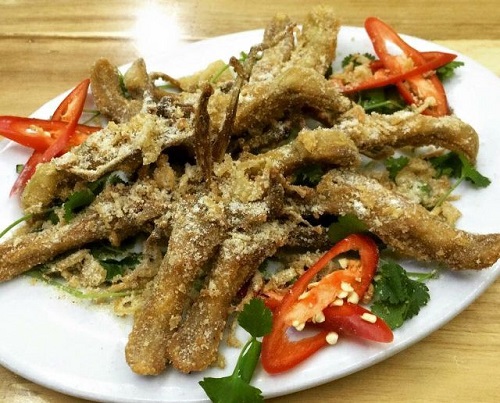 lưỡi vịt nướng muối ớt