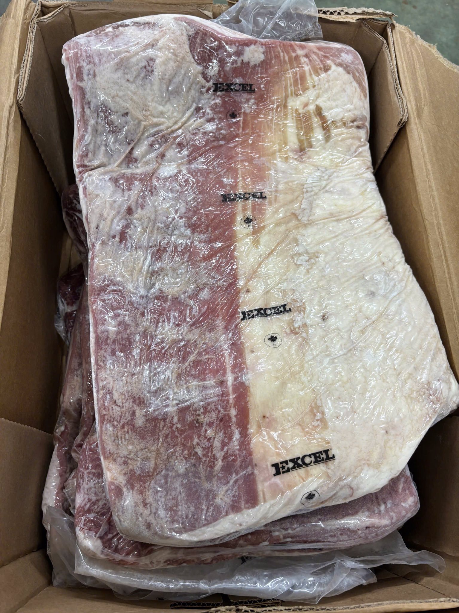 ba chỉ bò mỹ excel