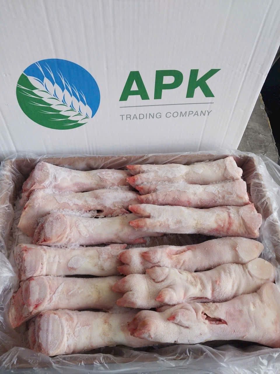 dựng heo sau đông lạnh nhập khẩu nga