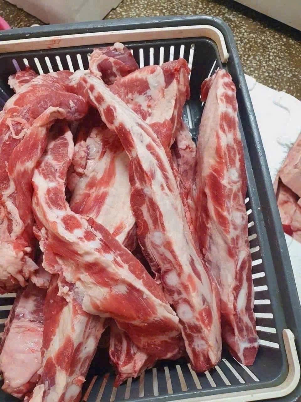 sườn sụn heo đông lạnh nhập khẩu brazil