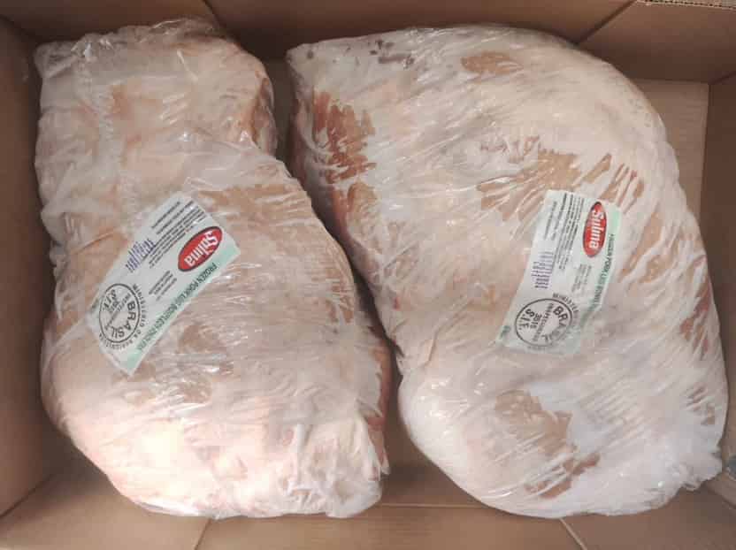 thịt đùi heo đông lạnh sulina