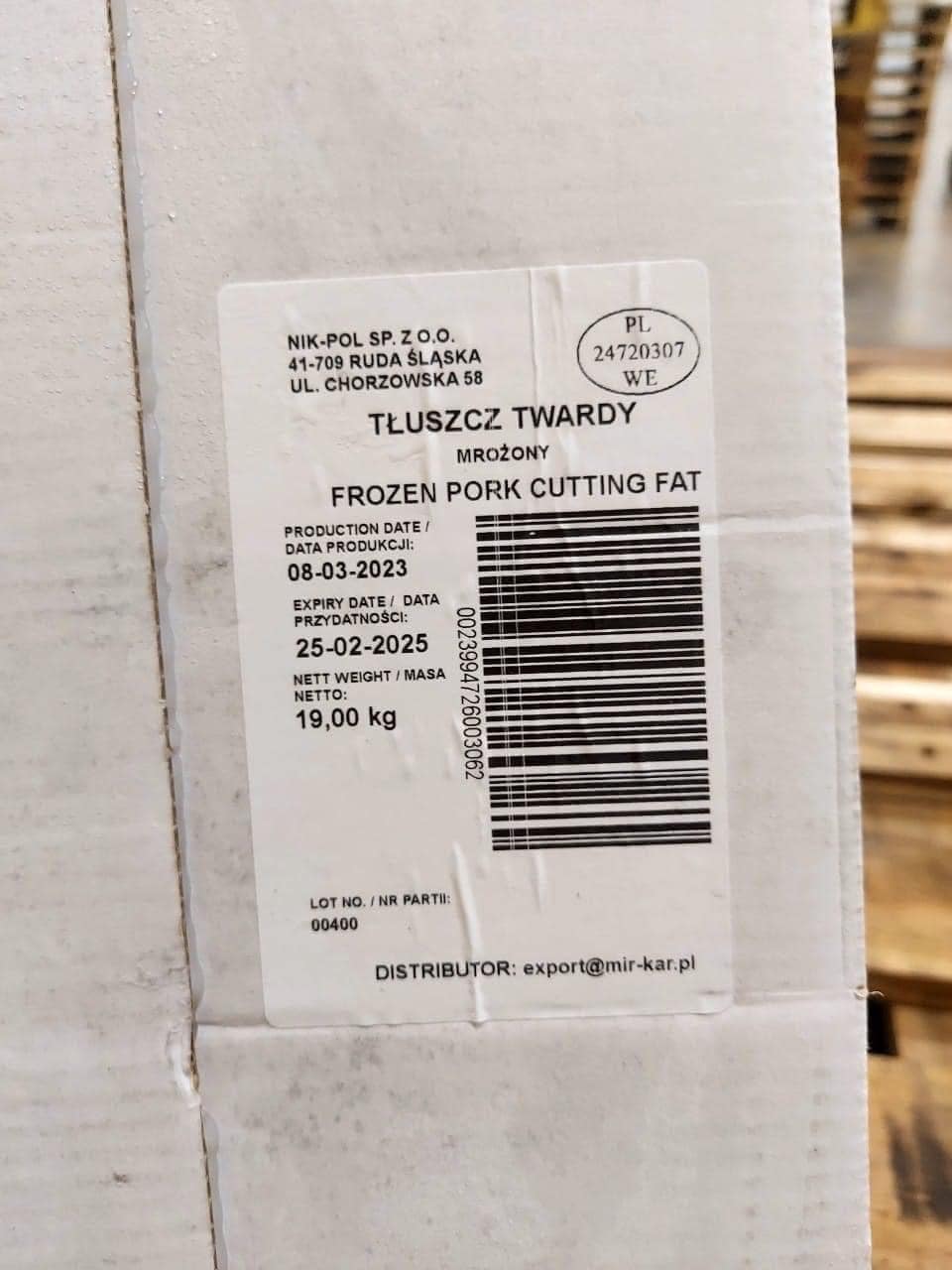 mỡ heo nik-pol giá sỉ