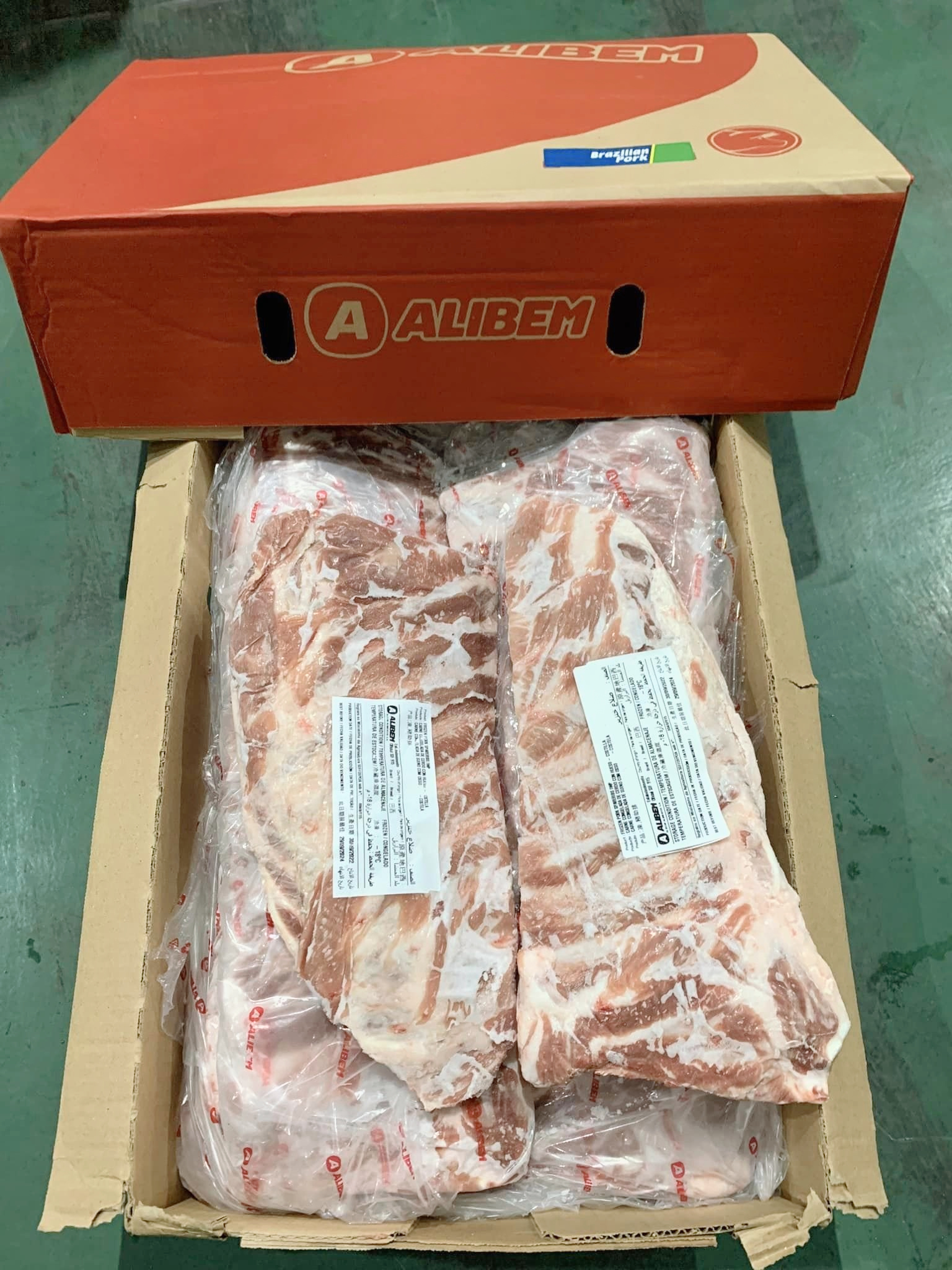 sườn bẹ heo alibem brazil