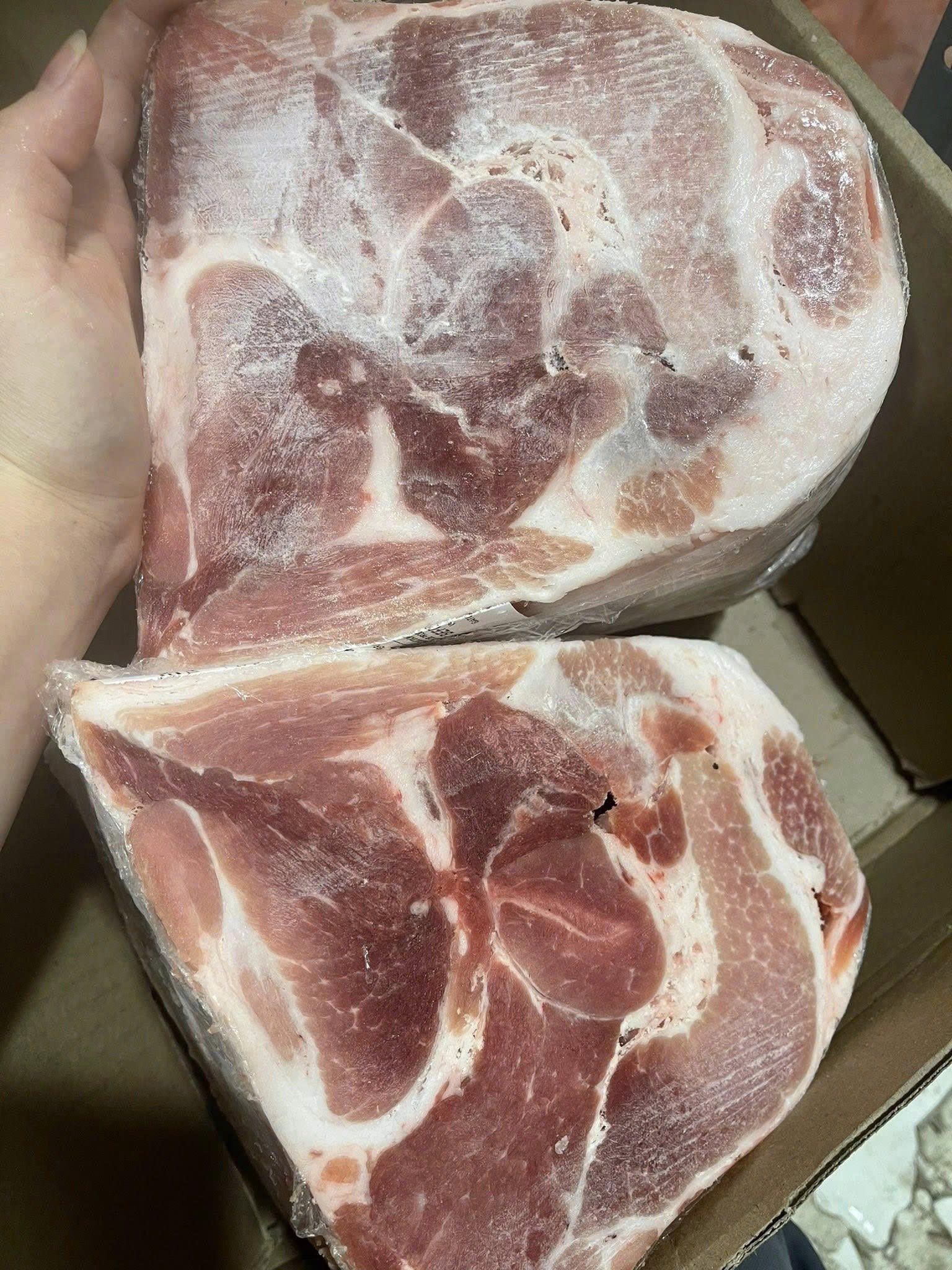 nạc vai heo đông lạnh nhập khẩu brazil