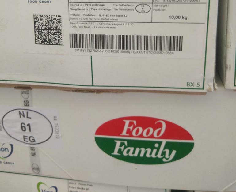 bắp giò heo đông lạnh nhập khẩu hà lan