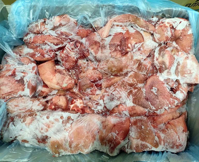 mũi heo đông lạnh nhập khẩu đức