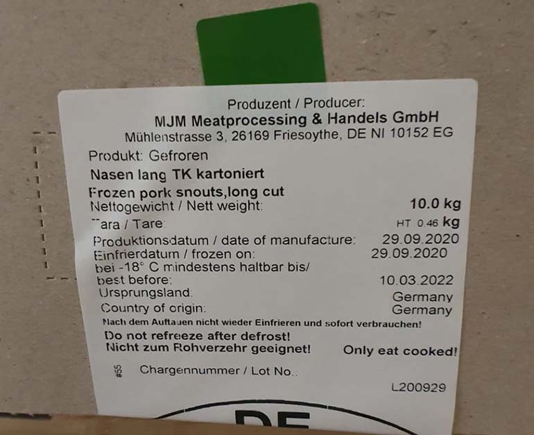 mũi heo mjm giá sỉ