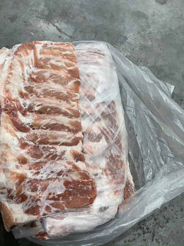 sườn bẹ heo danish crown giá sỉ