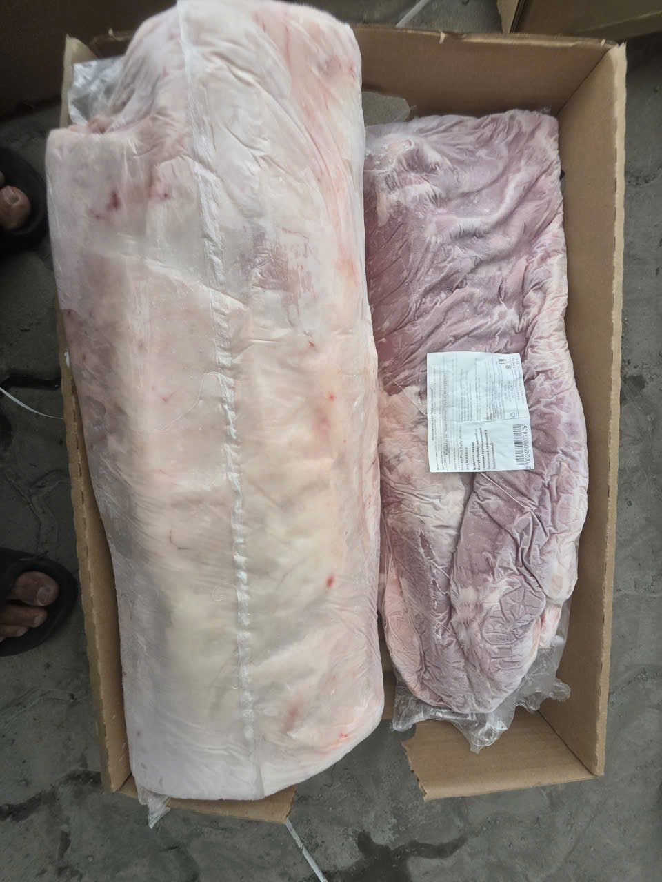 ba chỉ heo rút sườn miratorg nga