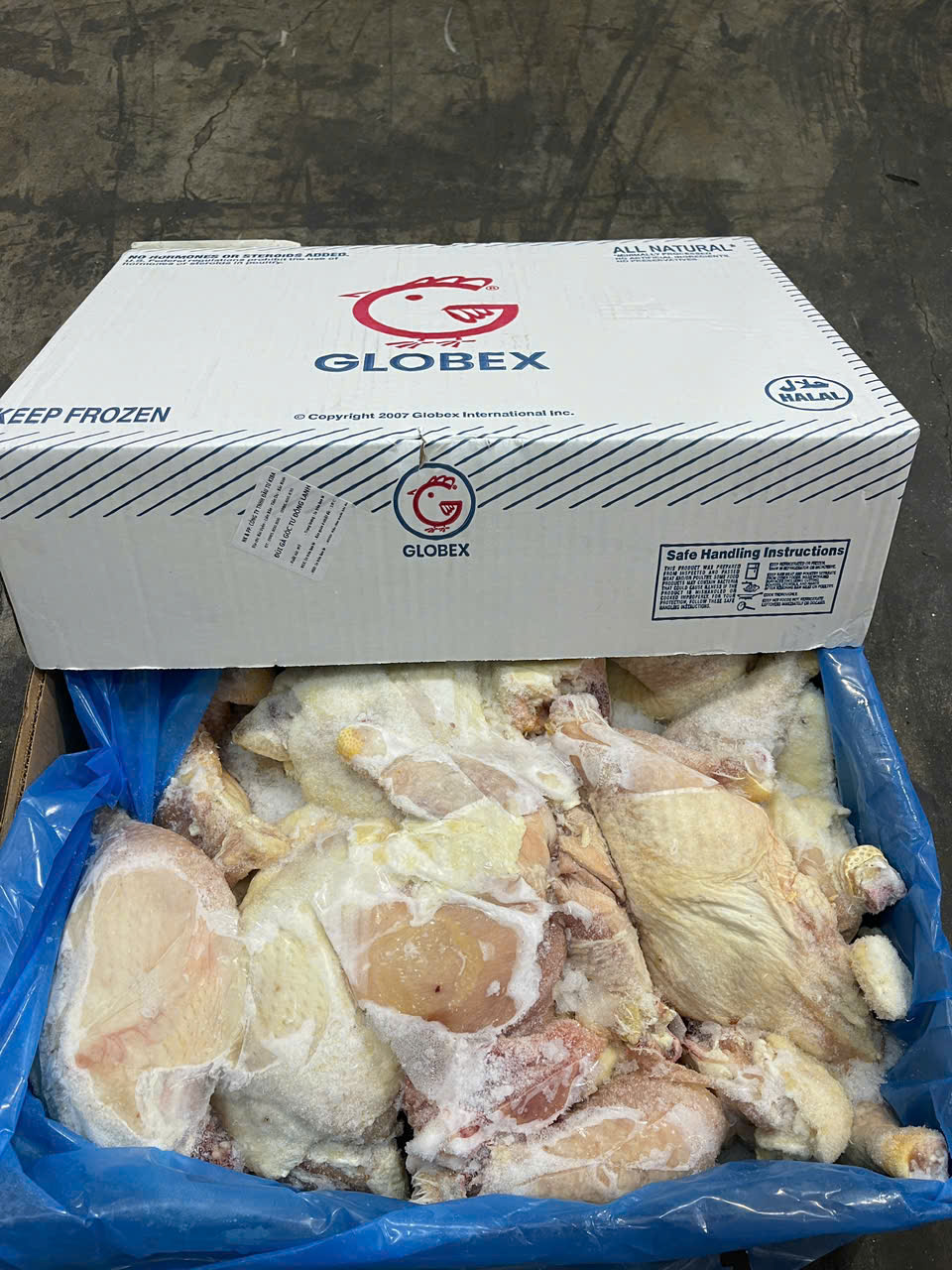 đùi gà góc tư globex mỹ