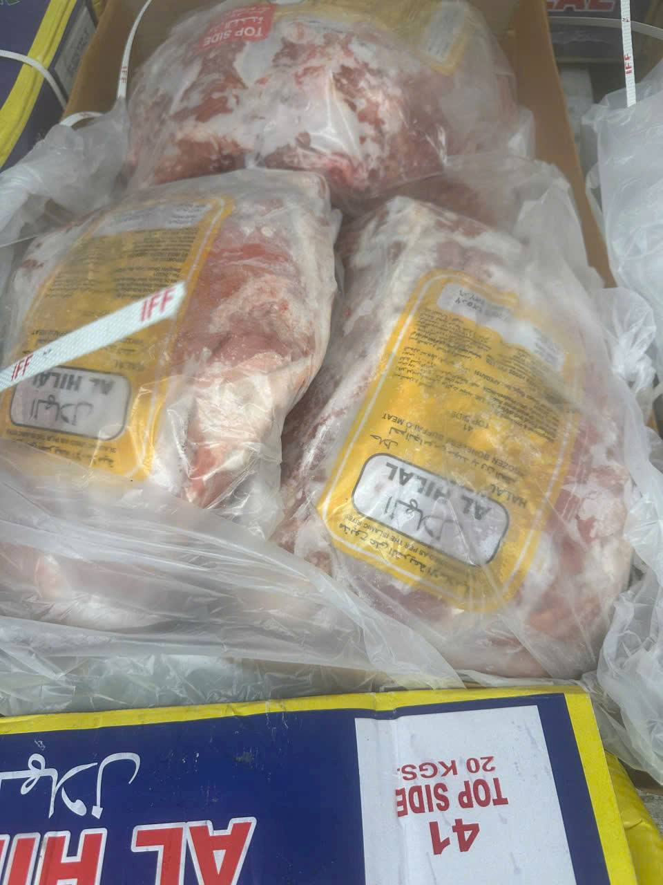 Nạc đùi trâu Hilal MS41 đông lạnh