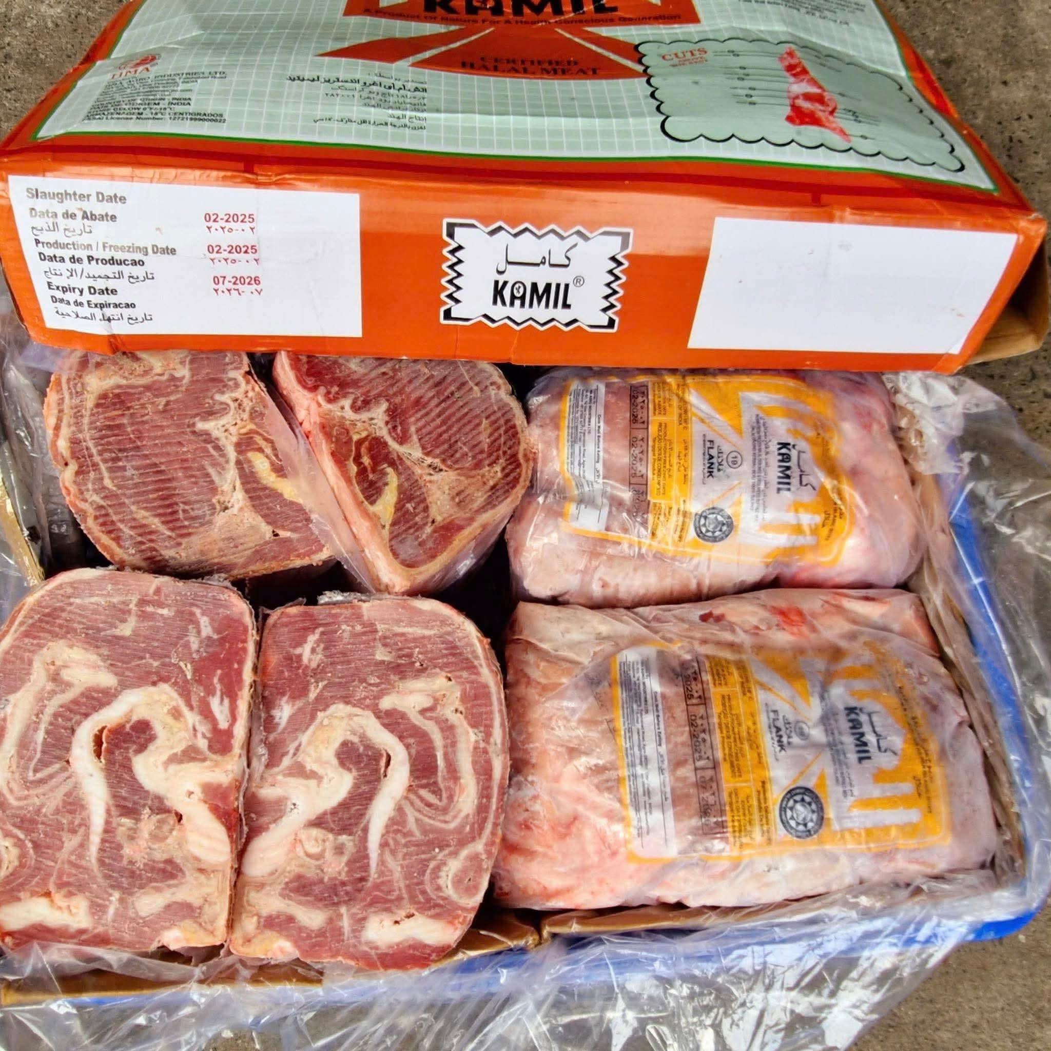 Nạm bụng trâu Kamil 19 nhập khẩu Ấn Độ