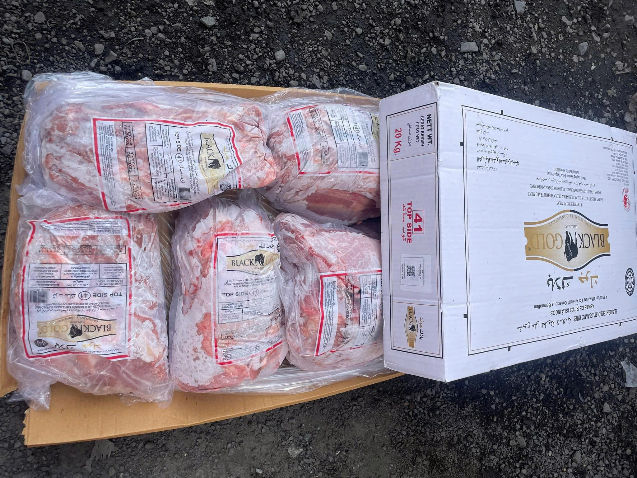 Nạc đùi trâu M41 Black Gold nhập khẩu Ấn Độ