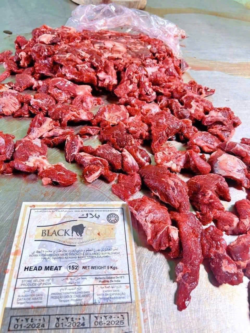Thịt trâu Black Gold 152 nhập khẩu Ấn Độ