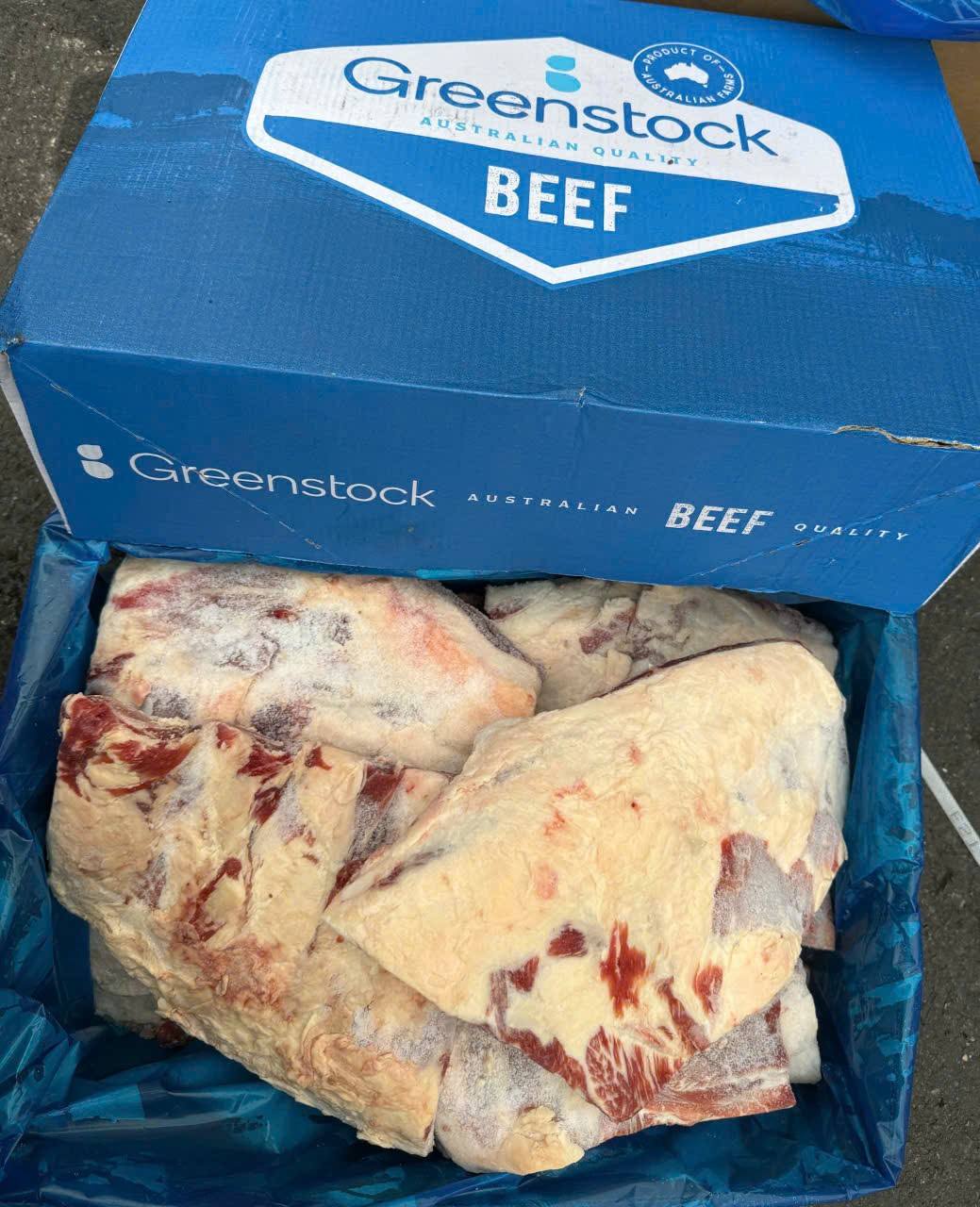Sườn bò Greenstock nhập khẩu đông lạnh