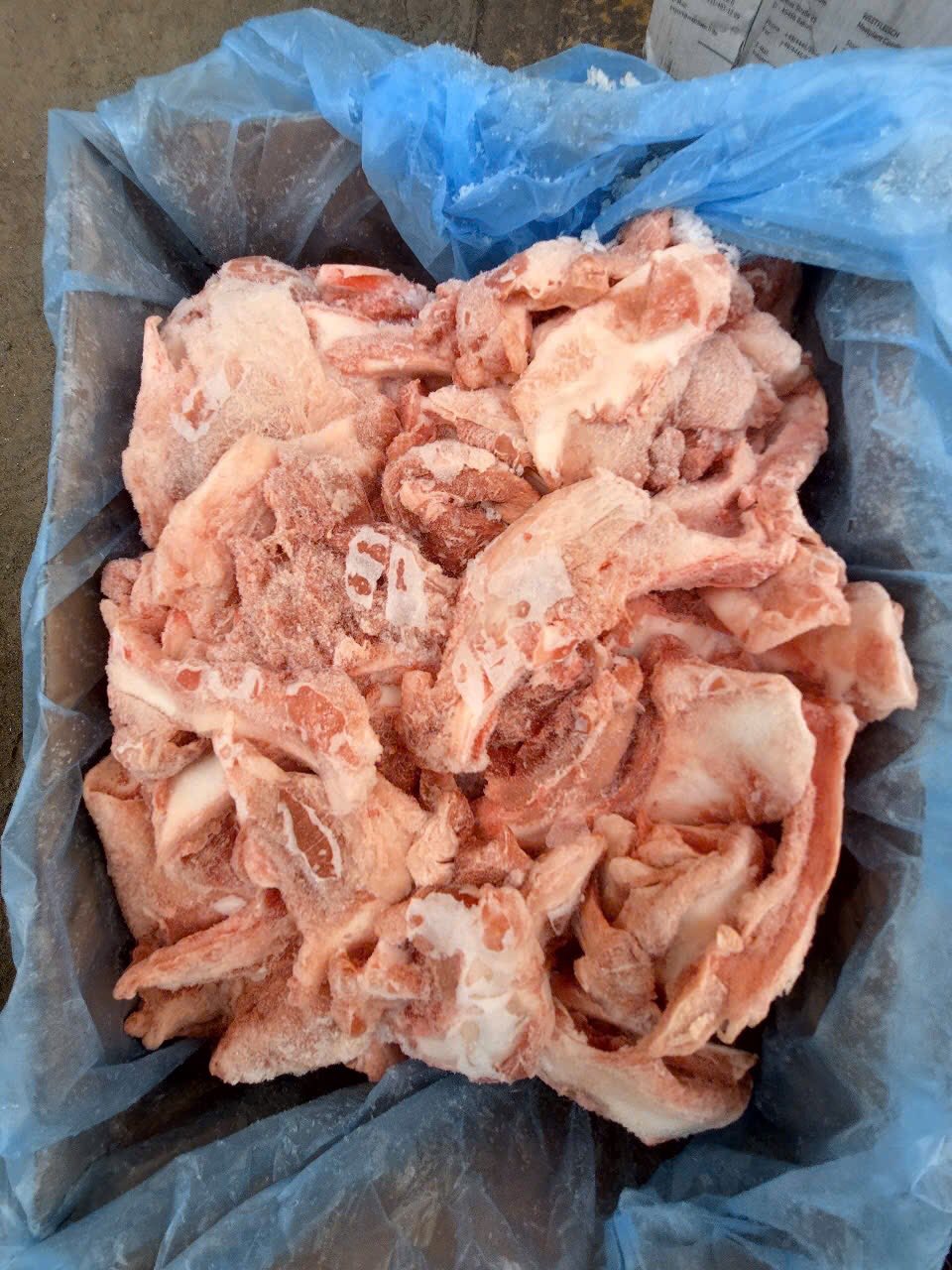 Sụn mặt trăng heo Wets đông lạnh nhập khẩu