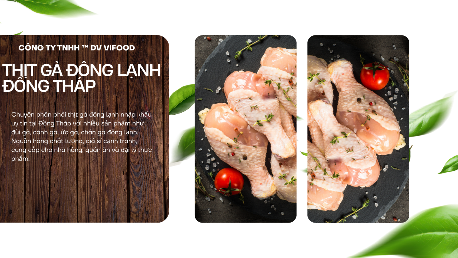 thịt gà đông lạnh nhập khẩu