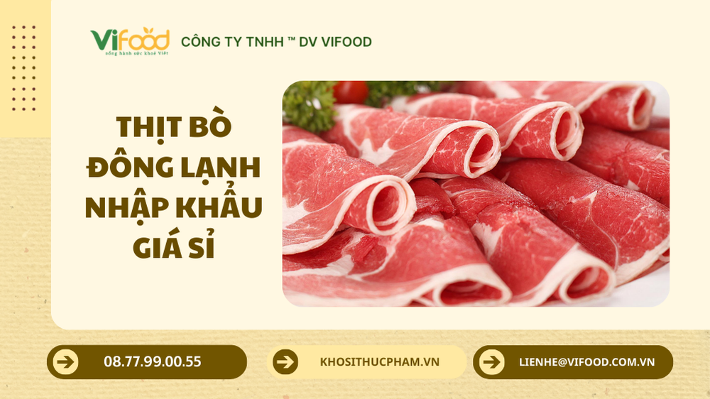 Kho thịt bò đông lạnh tại Đồng Nai
